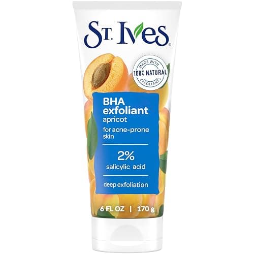 St. Ives Acne Control Face Scrub Deeply Exfoliates and Prevents Acne for Smooth, Glowing Skin Apricot Made with Oil-Free Salicylic Acid Acne Medication, Made with 100% Natural Exfoliants 6 oz - White - 6 Ounce (Pack of 1) - Image 1