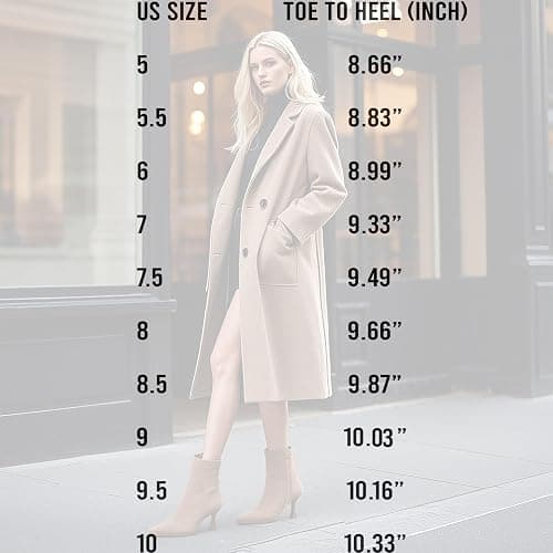 Atsroel Womens Brown Suede Fall Boots with Side Zip, Ankle, Mid Calf, Pointed Toe, Kitten Heel, Dressy, Short Boots thumbnail 6