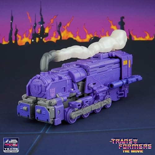 Transformers Studio Series The The Movie Astrotrain, Leader Class 6.75-Inch Converting Action Figure, Robot Toys for Ages 8+ thumbnail 2
