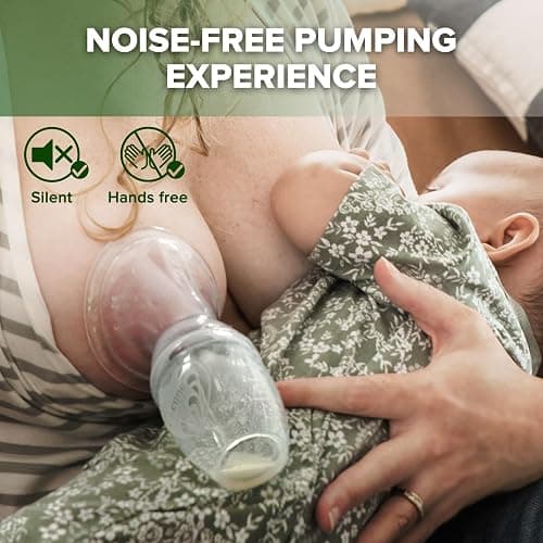 haakaa Manual Breast Pump for Breastfeeding, Silicone, Clear 4oz/100ml thumbnail 5