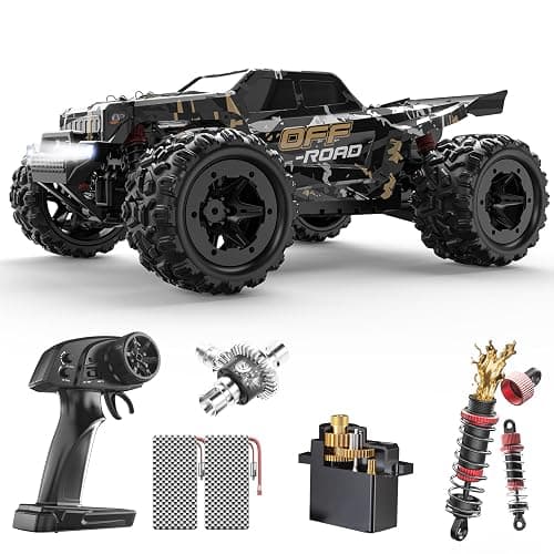 DEERC 9309E All Terrain Fast RC Cars for Adults 40KPH,4WD Electric Off-Road Remote Control Monster Truck,2.4Ghz High Speed Car,Waterproof Monster Truck with 2 Batteries for Boys & Kids - Image 1