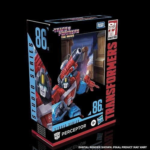 Transformers Toys Studio Series 86-11 Deluxe Class The The Movie Perceptor Action Figure - Ages 8 and Up, 4.5-inch thumbnail 4