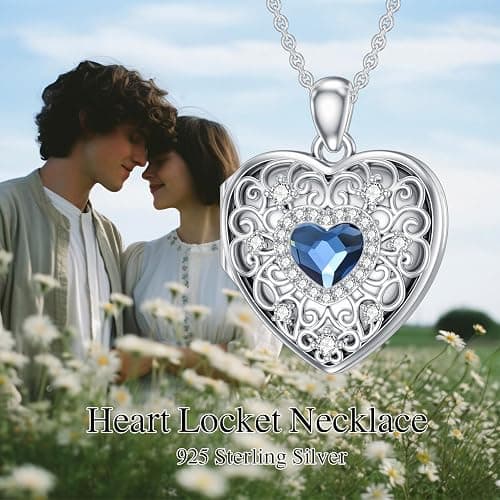 Locket Necklace 925 Sterling Silver thumbnail 6