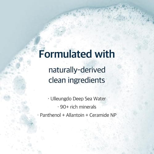ROUND LAB 1025 Dokdo Cleanser 10.14 Fl Oz, Low pH Facial Cleanser for Sensitive Skin, Rich Soft Bubbles for Deep Cleansing and Makeup Removal, Hydrating Face Wash with Deep Sea Water, Korean Skin Care thumbnail 6