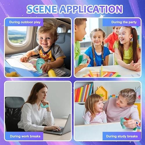 Pimple Popping Toy Face – Squishy Silicone Pimple Popper Fidget Toy for Adults, Stress Relief Satisfying Zit Picking Head Toy, Weird Squeeze ASMR Popping Toys for Teens & Adults thumbnail 3