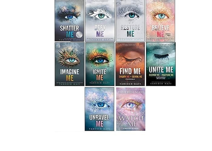 Shatter Me Series Collection 10 Box Set By Tahereh Mafi(Unite Me, Believe Me, Imagine Me, Find Me, Unravel Me, Unravel Me, Defy Me, Restore Me, Ignite Me, Watch Me) - Image 1