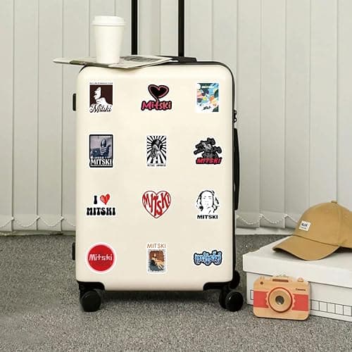 64pcs Mitski Stickers American Singer-Songwriter Stickers for Cartoon Cute Girls Boys Teenagers Adult Water Bottles Laptop Suitcases Birthday Toy Decoration Kids Holiday Party thumbnail 2