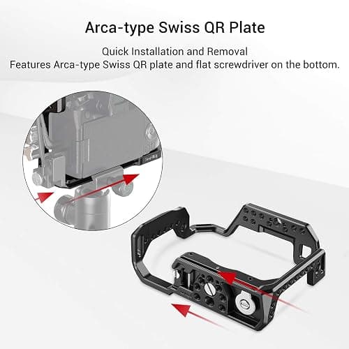 SMALLRIG R Cage pour Canon R avec Anti-Torsion Structure - 2803 thumbnail 4
