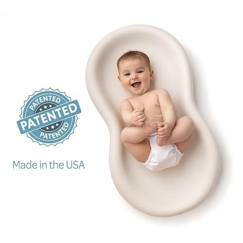 Keekaroo Peanut Changer Baby Vanilla – The Original - Easy-to-Clean Changing pad and The only Shell Over Foam, Fully Water Repellant, Wipeable Diaper pad, Wipe-Clean Changing pad thumbnail 9