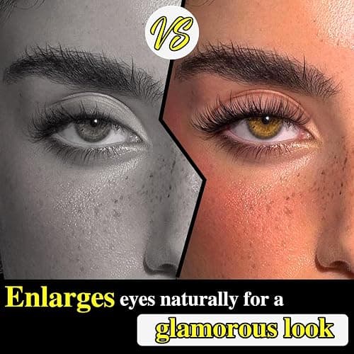 Cluster Lashes Natural Eyelash Clusters CC-Curly Eyelash Extension Wispy Individual Lashes Clusters Clear Band ZANLUFLY DIY Lash Extension (9MM 10MM 11MM,140Pcs) thumbnail 5