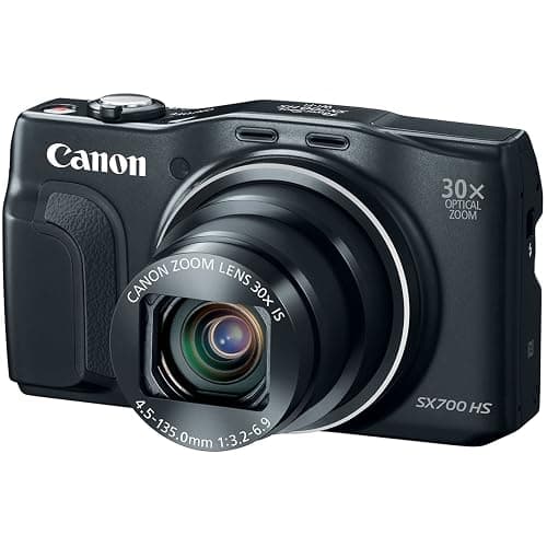 Canon PowerShot SX700 HS Digital Camera - Wi-Fi Enabled (Black) thumbnail 4