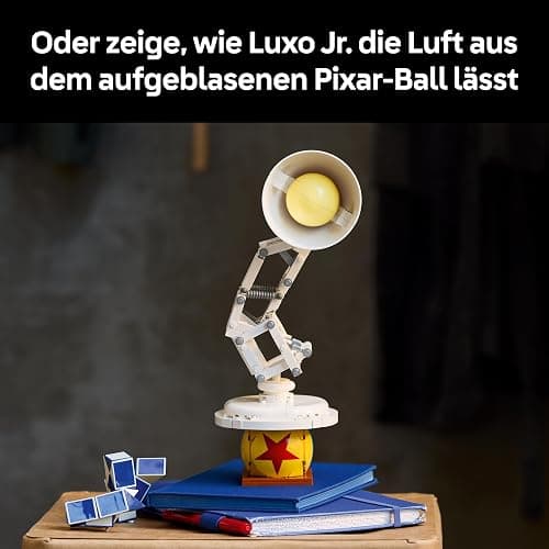LEGO Ideas | Disney Pixar Set - Modellbau für Erwachsene - 3D Puzzle mit versteckten Filmreferenzen - DIY Schreibtisch Deko - Geschenkidee für Sammler - 21357 thumbnail 9