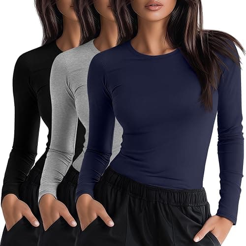 Neer 3 Pack Womens Underscrub Shirts - Image 1