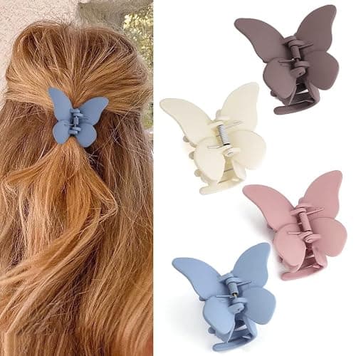 Canitor Butterfly Hair Accessories for Women - Claw Clips, Small and Medium Hair Clips, Cute Hair Accessories - Image 1
