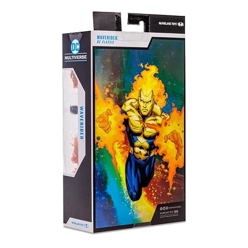 McFarlane Toys DC Multiverse Waverider (DC Classic) Gold Label 7 Inches Action Figure - Explore The Timestream with The Aged Booster Gold thumbnail 10
