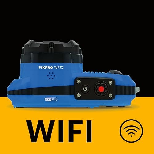 KODAK PIXPRO WPZ2 Rugged Waterproof Shockproof Dustproof WiFi Digital Camera 16MP 4X Optical Zoom 1080P Full HD Video Vlogging Camera 2.7" LCD (Blue) thumbnail 9