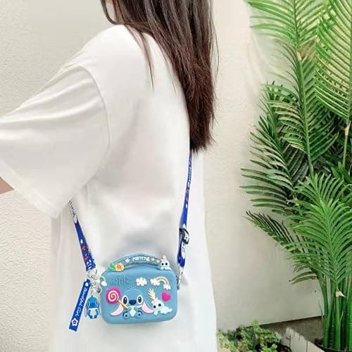 MOBRWUVS Crossbody bag with Adjustable Shoulder Strap, Handbag with Zipper, Badge Wallet with Lanyard, Wallet Purse Shoulder Bag Coin Pouch Accessories Money Bag for Girls thumbnail 2