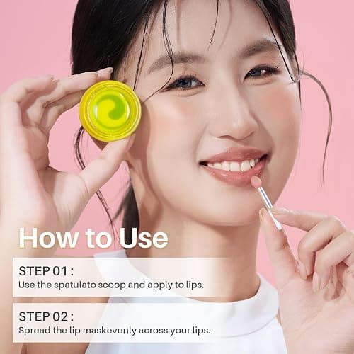 SPODARE 3-in-1 Dual-Color Sleeping Lip Mask Set – Blueberry, Grape and Lemon, Hydration & Repair for Dry Cracked Lips, Infused with Vitamin C, Lip Moisturizer for Nourishing Lips, 1.26 Fl Oz thumbnail 6