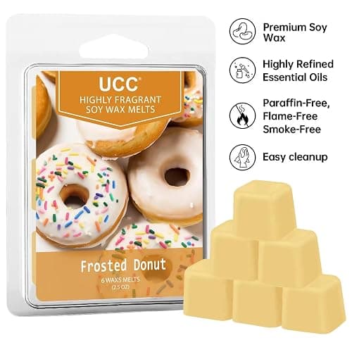 UCC Premium Wax Melts, Fall Variety Fragrance Melts, Scented Soy Wax Melts Cubes, Natural Plant Based Highly Scented Wax Melts Tarts, 4 Pack thumbnail 4