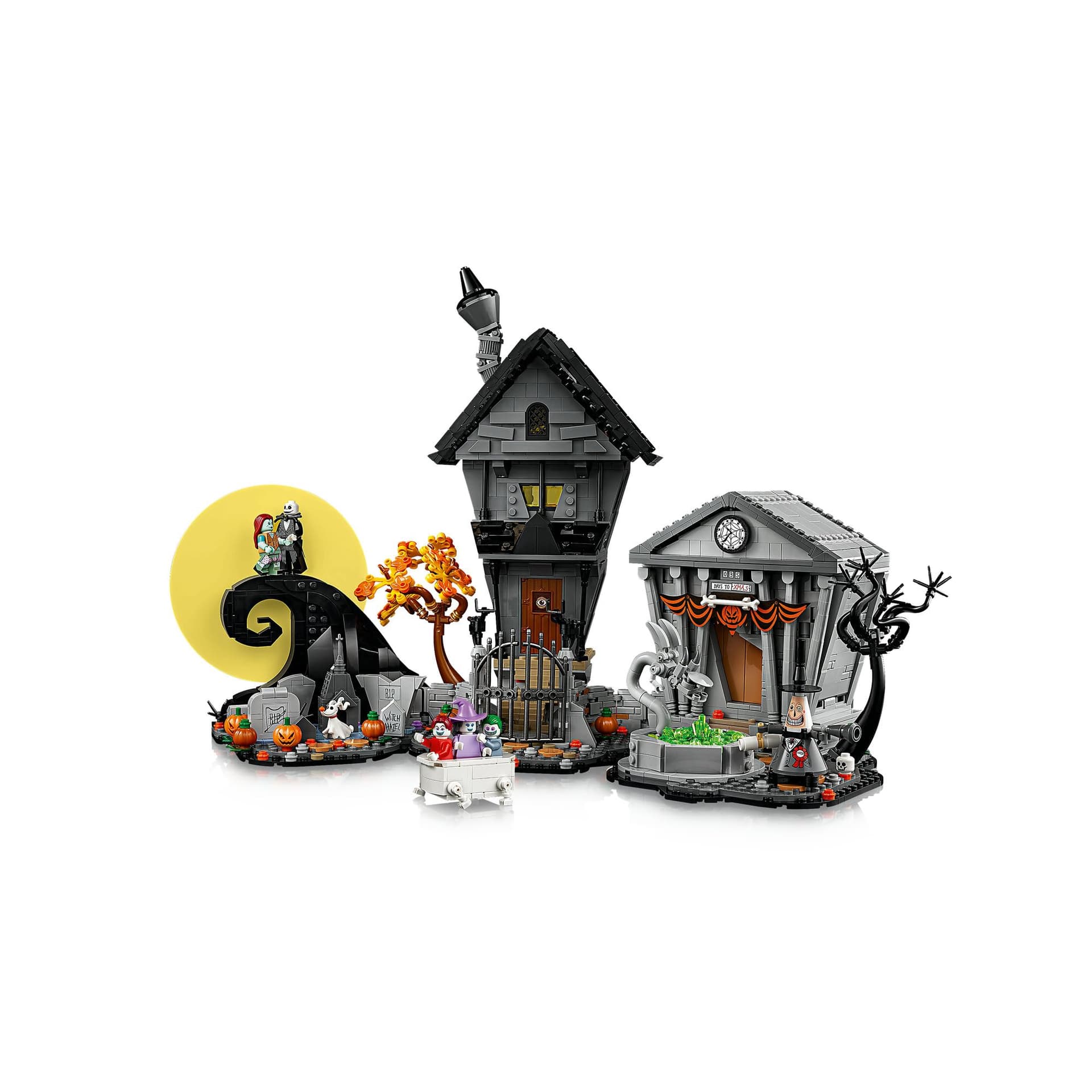 LEGO® Ideas Disney Tim Burton’s The Nightmare Before Christmas Set, Movie Memorabilia Model Kit for Women, Men and Film Lovers, with 6 Character Minifigures Incl. Jack Skelington 21351 thumbnail 7