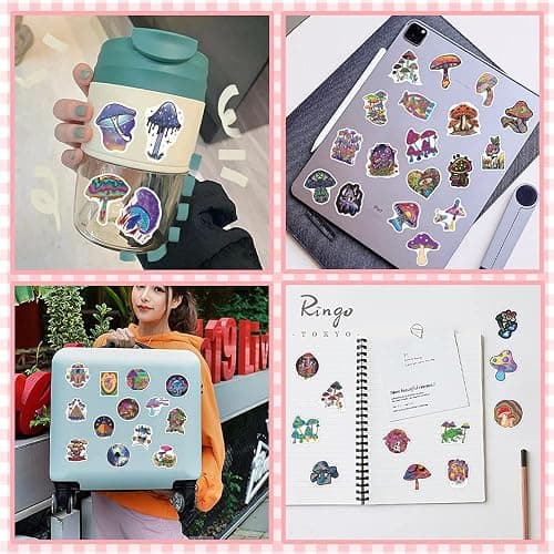 (200pcs) stoner/psychedelic waterproof stickers thumbnail 5