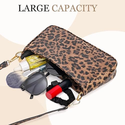 NEBIL Shoulder Bag for Women Small Classic Purses Vegan Leather Clutch Tote HandBags thumbnail 4
