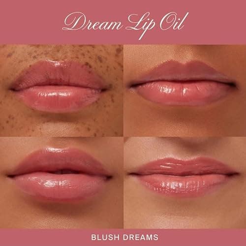 Summer Fridays Dream Lip Oil - Tinted Lip Oil with Moisturizing Sheer Coverage, High-Shine and Deep Hydration - Non-Sticky Formula for Long-Lasting Softness - Blush Dreams (0.15 Oz) thumbnail 4