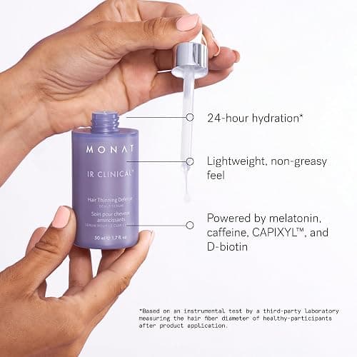 MONAT IR Clinical System – Complete Hair Care Restoration Kit with Thickening Shampoo, Conditioner & Thinning Defense Serum – Strengthens, Protects, & Revives Hair for Thicker, Fuller-Looking Results thumbnail 5