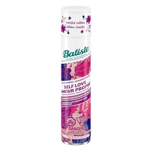 Batiste Dry Shampoo Spray, 2022 Limited Edition, Self Love, 200-ml, Berry & Vanilla Scent, Leaves Hair Smelling Great, Instantly Refresh Hair and Absorb Oil Between Washes - Image 1