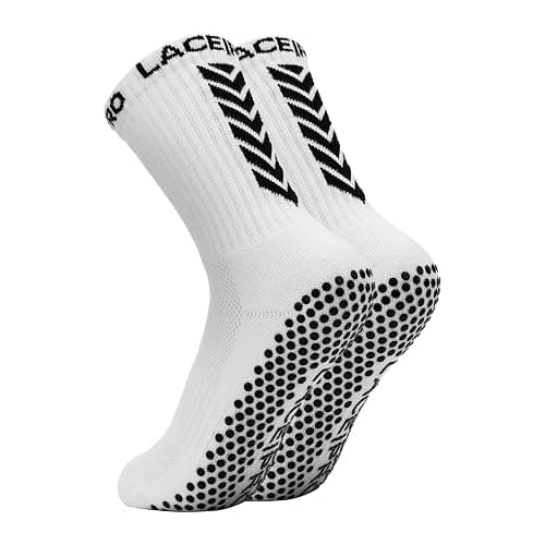 LACE|PRO Grip Socks for Football – Anti-Slip Silicone Traction Socks for Soccer, Running, Yoga, Pilates & Training – Unisex Performance Grip Socks - Image 1