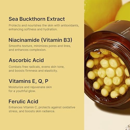 medicube Deep Vita C Capsule Serum & Cream Duo: Liposome Vita C Capsule Serum and Vita C Capsule Cream | Hydrating Vitamin C Capusle for Dull, Uneven-Looking Skin thumbnail 7