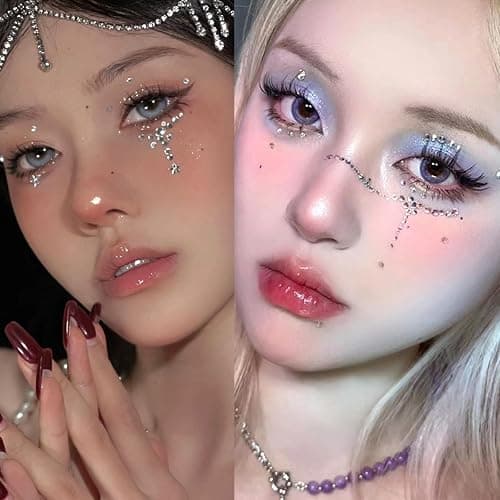 Longita Fake Piercings - Nose Ring, Eyebrow, Lip Ring, Labret Studs & More - Adhesive Face Jewelry thumbnail 6