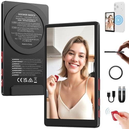 NEEWER 4" Phone Vlog Selfie Monitor Screen, Smartphone Back Camera Monitor with Remote for YouTube TikTok Video Streaming - Image 1