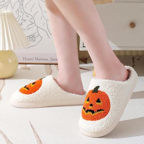 Women’s Plush Slippers Cartoon Design thumbnail 2