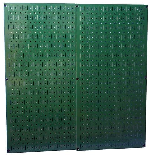 Green Metal Pegboard by Wall Control - 2 Pack - Image 1