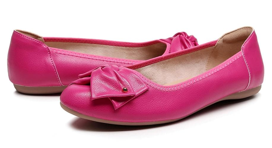 VenusCelia Women's Bows Dance Flats Shoes thumbnail 2