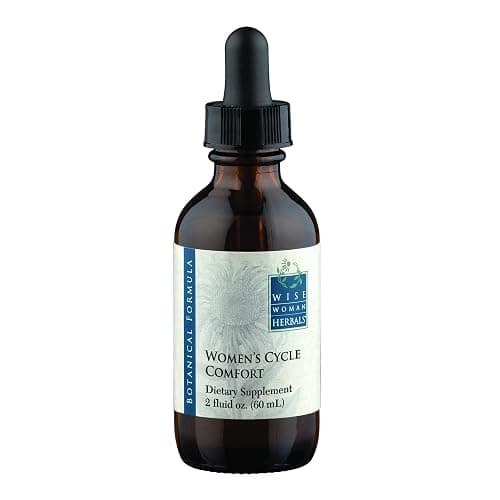 Wise Woman Herbals - Women’s Cycle Comfort 2 oz - Support for Female Menstrual Cycles & PMS - Promotes Ease, Comfort and Mood Balance - Liquid Extract (2oz) - Image 1