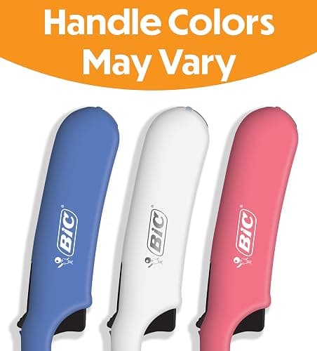 BIC Multi-Purpose Lighters, Long-Reach Candle Lighter for Home, Classic Colors, 4-Pack (Colors May Vary) thumbnail 4