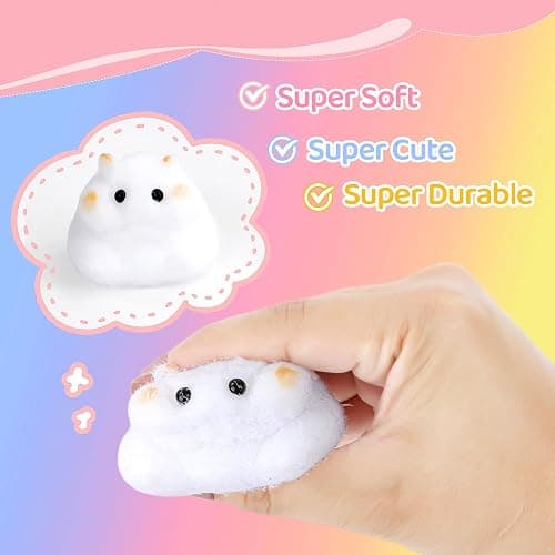 HECKLES DIY Taba Squishy Making Kit,18oz Squishy Molds Silicone,Liquid Silicone 1:1 AB Ratio Epoxy Resin Mix for Squishy Making, Mold Cat Claw, Hamster, Rabbit,Gifts for Any Occasion thumbnail 2