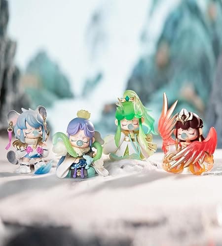 ROBOTIME Blind Box 1PC Surprise Action Figure Collectible Kawaii Figures Random Art Toys Hot Cute Figure Dolls Creative Gifts (Oriental Mythological Creatures) thumbnail 2