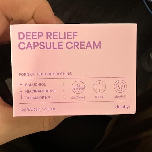 delphyr Deep Relief Capsule Cream – Bakuchiol, Niacinamide 5% & Ceramide – Soothing, Hydrating – All-Vegan, No Artificial Colors or Fragrances – Korean Skin Care thumbnail 10