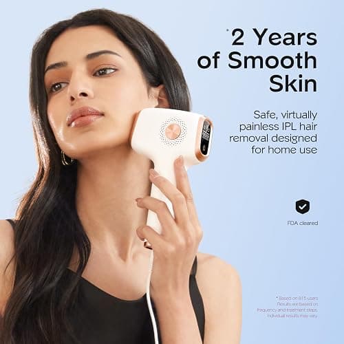INNZA IPL Hair Removal with Ice Cooling Care Function for Women,Long-Lasting Results,999,999 Flashes Painless Hair Removal, Hair Removal Device for Armpits Legs Arms Bikini Line thumbnail 2