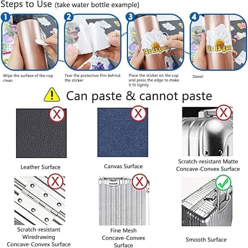 Pounchi Horror Thrilling Stickers (200 Pcs) Cartoon Gaming PVC Sticker, Gifts for Laptop Water Bottle Skateboard Party Supplies Decorations Teens Kids thumbnail 6