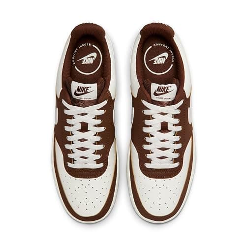Nike Men's Court Vision Low Nubuck Shoes thumbnail 3