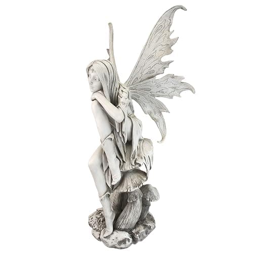 Design Toscano Fairy of Hopes and Dreams Garden Statue by Artist Cecelia 11"Wx11"Dx22" thumbnail 5