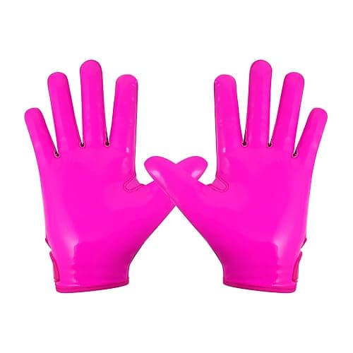 Exote Sports Youth Football Gloves American Reciever Football Gloves for Adult Men Women and Boys with Super Sticky Silicone Grip Palms Ultimate Performance Booster thumbnail 3