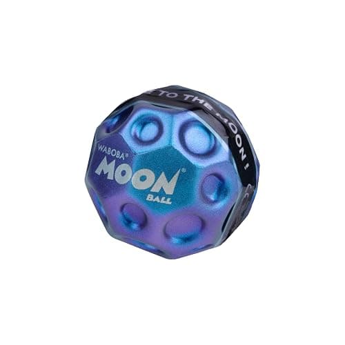 Waboba Metallic Moon Ball Red- Hyper Bouncy Ball - All Ages Extreme Bounce and Fun - Perfect for Active Play and Outdoor Games thumbnail 2