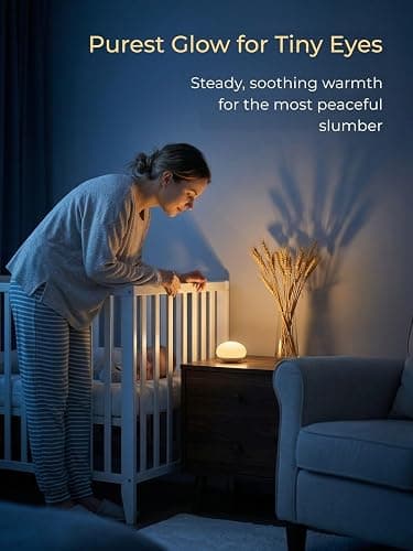 EASZZZ Baby Night Light, Flip & Touch Egg Light for Nursery, BPA-Free Silicone Nursing Lamp for Breastfeeding, Small Portable Dimmable Rechargeable Travel Nightlight, Newborn Essential Registry Gift thumbnail 4