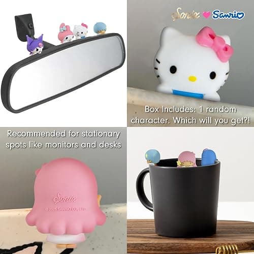 Sonix x Sanrio Hello Kitty & Friends Peekers - Pastel Series Blind Box - Adhesive Decorative Mini Figures - Includes Hello Kitty, My Melody, Kuromi, Little Twin Stars, or Mystery Character thumbnail 6