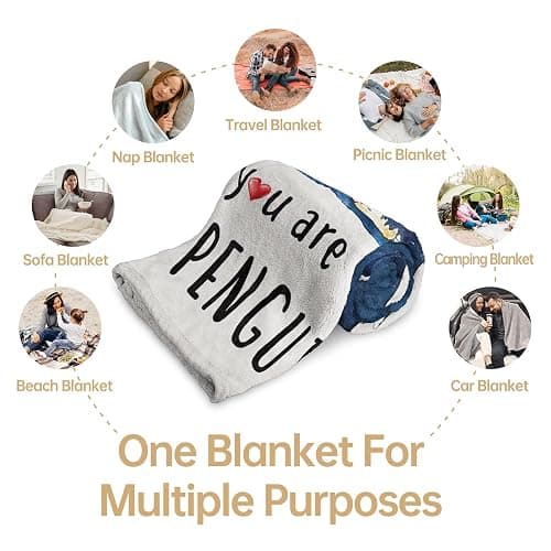 SteadStyle Gifts for Him Her Boyfriend Girlfriend, Wedding Anniversary Blanket, Romantic I Love You Birthday Gifts for Women Men, Wedding for Wife Husband Couple 60'' x 50'' thumbnail 7